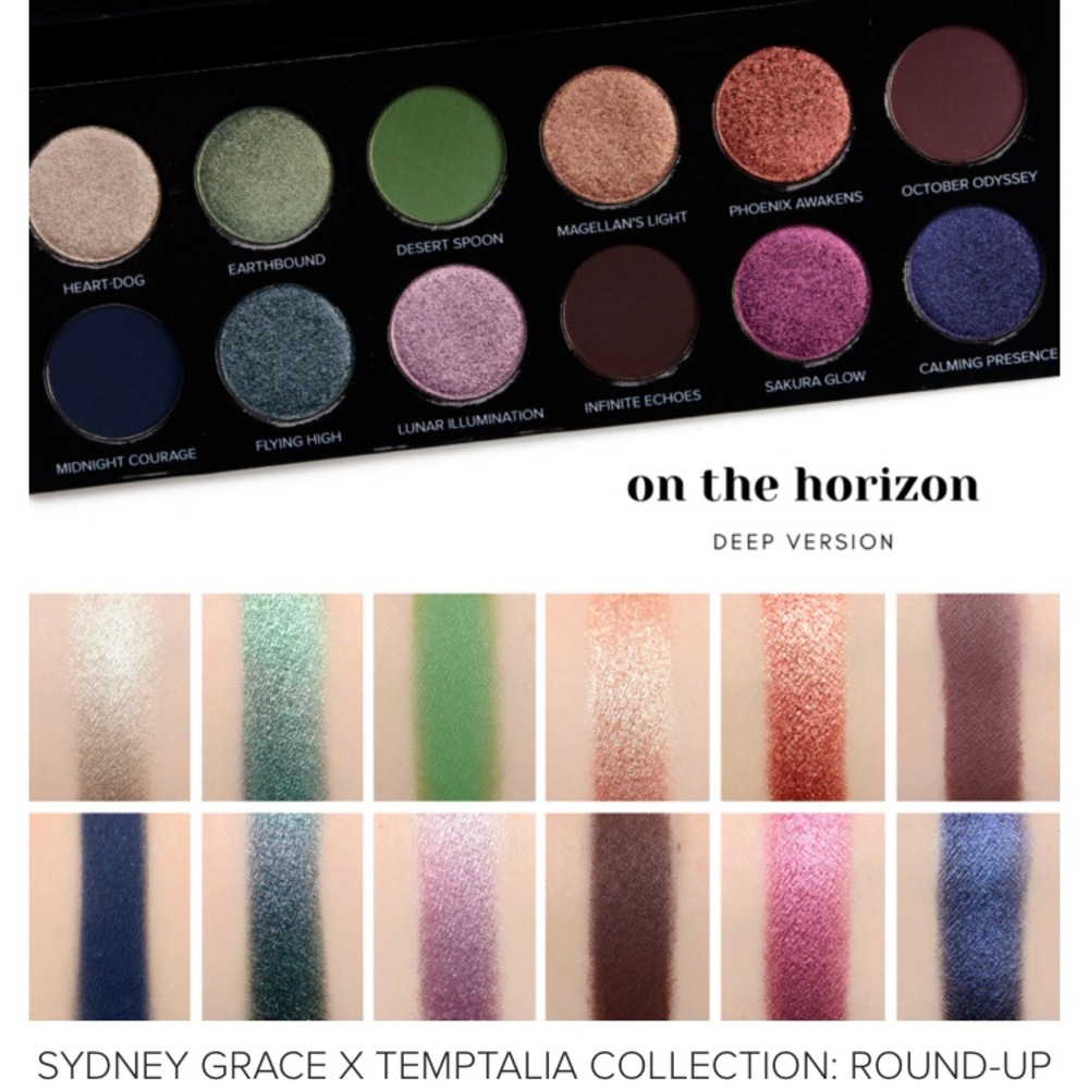 Sydney Grace x Temptalia On the Horizon Deep Eyeshadow Palette